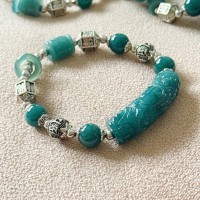 Vòng Lam Ngọc Mix Charm Như Ý T4088 –Món Quà Trao Gửi Điều Lành, Thanh Nhã, May Mắn, Như Ý Cát Tường