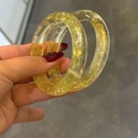 Vòng Tay Thạch Anh Vàng Vật Phẩm Phong Thủy Cao Cấp T4136 – Món Quà Khai Trương, Tân Gia Chiêu Tài Độc Đáo