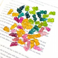 MẶT HỒ LY ĐÁ TOURMALINE TỰ NHIÊN ĐA SẤC