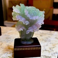 Bức cảnh bắp cải đá flourits chiêu tài chiêu lộc cho gia chủ