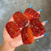 Mặt dây chuyền phật quan âm đá mã não đỏ