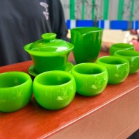 BỘ ẤM TRÀ MÃ NÃO XANH MANG LẠI SƯ SANG TRỌNG , MAY MẮN CHO NGỒI NHÀ CỦA MÌNH