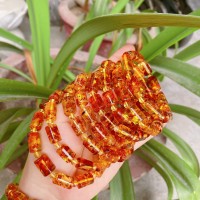 Vòng tay hổ phách dạng lu T182