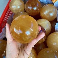 BI CẦU THẠCH ANH VÀNG ĐÁ CANXIT TỰ NHIÊN ĐƯỢC TÍNH THEO CÂN NẶNG, BỔ TRỢ MỆNH THỔ VÀ MỆNH KIM