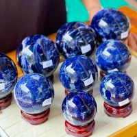 Bi cầu đá sodalite biểu tượng của sự hoàn hảo trọn vẹn