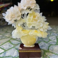 BỨC CẢNH LỤC BÌNH HOA ĐÁ NGỌC ONYX SANG TRỌNG , ĐẲNG CẤP