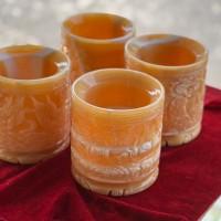 Lư hương chạm rồng đá ngọc hoàng anh tự nhiên