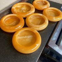 Gạt tàn thuốc đá ngọc hoàng long 8cm và 10cm T167