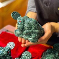 CÓC NGỌC SERPENTINE LINH VẬT ĐEM LẠI MAY MẮN CÓ NHIỀU Ý NGHĨA TRONG PHONG THỦY