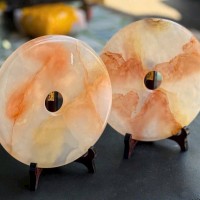 Đồng điếu 20P đá ngọc onyx đỏ lên huyết cực đẹp T3422 