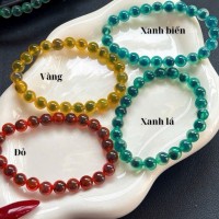 Vòng tay Mã não long nhãn đa sắc T3515