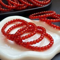 Vòng tay Mã não lu hồng lựu T3518