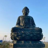 Tượng  phật thích ca serpentine Cao 2m ngang 1.2m dài 1.1m T3574