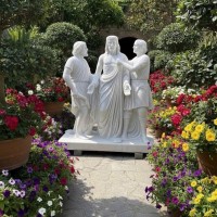 Tượng điêu khắc Chúa Giêsu bị bắt – một hình ảnh trong cuộc Thương Khó của Chúa Giêsu, cao 2.5m T3829