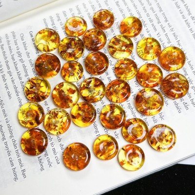 MẶT DÂY CHUYỀN HỔ PHÁCH AMBER TỰ NHIÊN