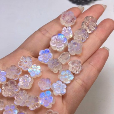 MẶT HOA ĐÁ MẶT TRĂNG ( MOONSTONE ) TỰ NHIÊN 