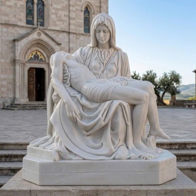 Tượng nghệ thuật Tượng Đức Mẹ Sầu Bi Cao 1m6 rộng 80cm T3934