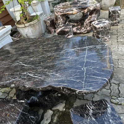 Bộ bàn ghế đá ngọc serpentine sang trọng , đẳng cấp cho ngôi nhà của bạn