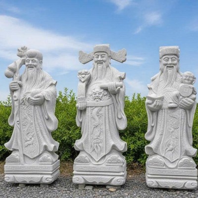 Tượng tam đa chạm khắc thủ công- vẻ đẹp trường tồn theo thời gian cao 1m8 T3814