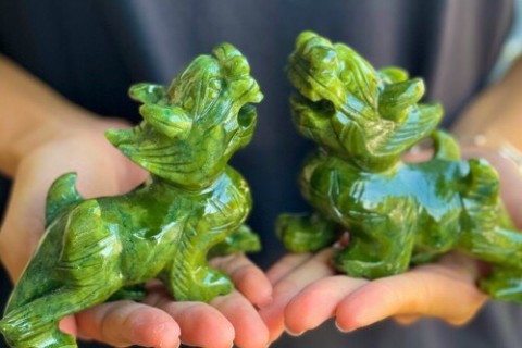 Ý nghĩa và công dụng của đá ngọc serpentine		