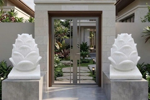 Giải Mã Năng Lượng Phong Thủy Của Búp Sen Đá Trắng Tự Nhiên