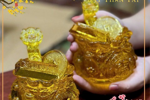 Túi Tiền Lưu Ly & Bát Thần Tài Lưu Ly – Vật Phẩm Phong Thủy Chiêu Tài, Giữ Lộc Cho Gia Chủ Và Doanh Nghiệp