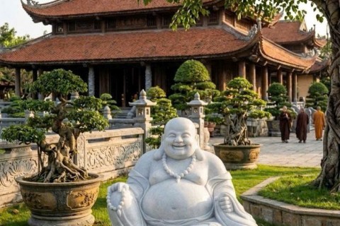 Tượng Di Lặc Đá Trắng Nguyên Khối Giá Bao Nhiêu? Top 100+ Mẫu Đẹp Tại Xưởng