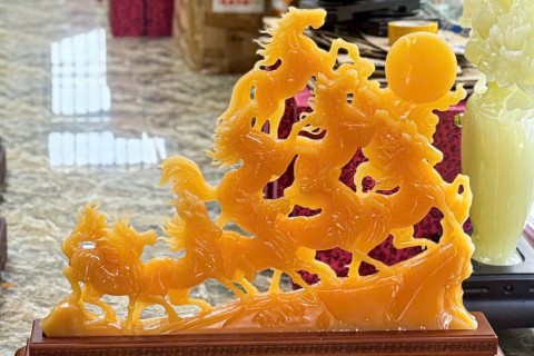 Top 99+ Mẫu Bức Cảnh Mã Đáo Thành Công Bằng Đá Ngọc Hoàng Long Tự Nhiên Đẹp Nhất 2026
