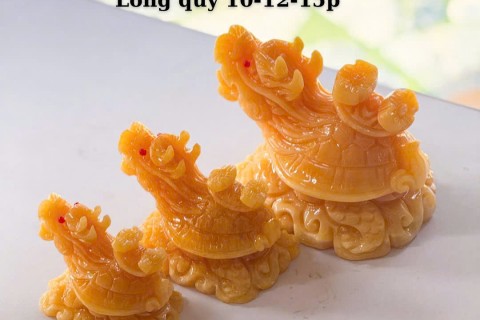 Top Mẫu Long Quy Đá Ngọc Hoàng Long Nguyên Khối Đẹp & Trấn Trạch Tốt Nhất 2026