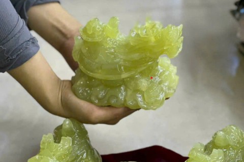 Ý Nghĩa Tượng Long Quy Đá Ngọc: Bảo Vật Chiêu Tài, Trấn Trạch Hàng Đầu