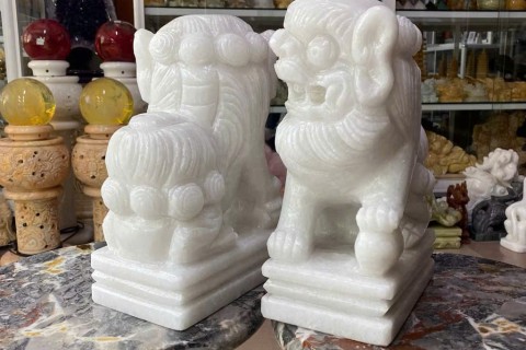 Mua Nghê Đá Trắng Tự Nhiên Nguyên Khối Ở Đâu Uy Tín? Kinh Nghiệm Chọn Xưởng Chất Lượng