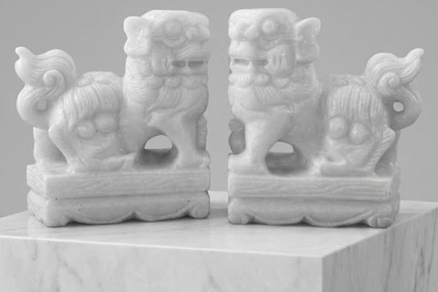 Mẫu nghê đá trắng nguyên khối đẹp nhất làng nghề Non Nước