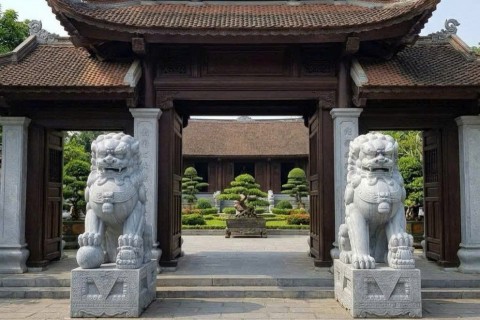 Cặp Nghê Đá Nguyên Khối Cho Cổng Biệt Thự – Sang Trọng Và Bề Thế