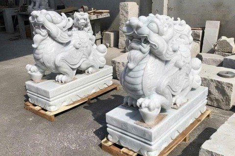 Hướng Dẫn Khai Quang Tỳ Hưu Đá Trắng Tự Nhiên Đúng Cách Tại Nhà