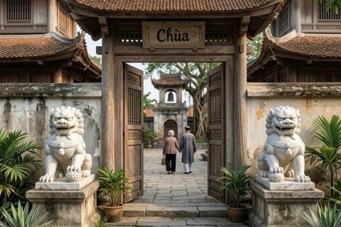 Cặp Nghê Đá Nguyên Khối Đẹp – Mẫu Nghê Đá Tự Nhiên Được Ưa Chuộng
