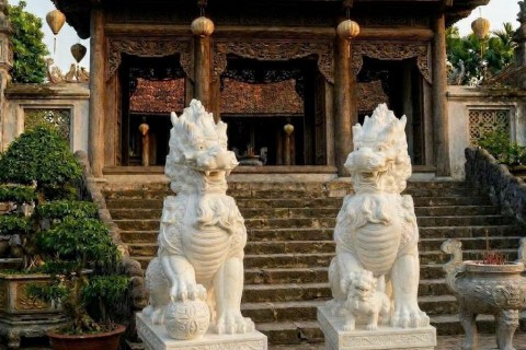 Tiêu Chí Đánh Giá Chất Lượng Tượng Cặp Nghê Đá Trắng Chuẩn Phong Thủy