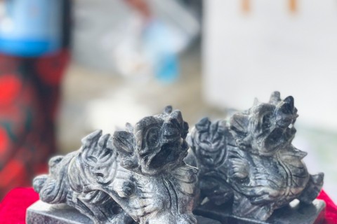 Kinh Nghiệm Phân Biệt Tượng Tỳ Hưu Đá Cẩm Vân Tự Nhiên Và Đá Nhân Tạo