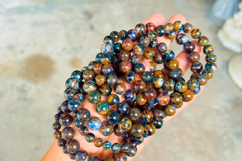  PIETERSITE - VIÊN ĐÁ GIÔNG BÃO MANG NĂNG LƯỢNG TÍCH CỰC