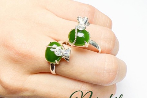 TRANG SỨC MẶT DÂY CHUYỀN , NHẪN MẪU TÚI TIỀN BẰNG ĐÁ QUÝ NHƯ : NGỌC BÍCH, THẠCH ANH TÓC, .. MANG ĐẾN TIỀN TÀI - MAY MẮN CHO NGƯỜI ĐEO