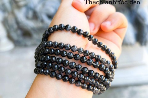 VÒNG TAY THẠCH ANH TÓC ĐEN CÓ TÁC DỤNG NHƯ THẾ NÀO ?