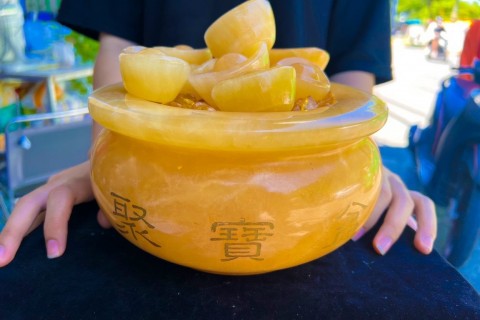BÁT TỤ BẢO ĐÁ NGỌC HOÀNG LONG - CHIÊU TÀI, CHIÊU LỘC CHO GIA CHỦ