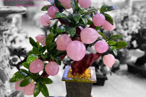 VỊ TRÍ ĐẶT CÂY ĐÀO ĐÁ THẠCH ANH HỒNG CÓ Ý NGHĨA NHƯ THẾ NÀO ?