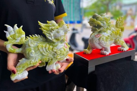 TÌM HIỂU Ý NGHĨA VÀ CÔNG DỤNG TRONG PHONG THUỶ CỦA TỲ HƯU CÁNH TIÊN ĐÁ NGỌC SERPENTINE 