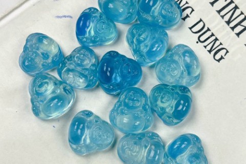 MẶT DÂY CHUYỀN ĐÁ AQUAMARINE MANG NĂNG LƯỢNG TÍCH CỰC