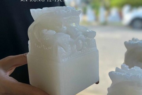 BẠCH NGỌC LÀ GÌ? Ý NGHĨA TRONG PHONG THUỶ CỦA ẤN RỒNG BẠCH NGỌC