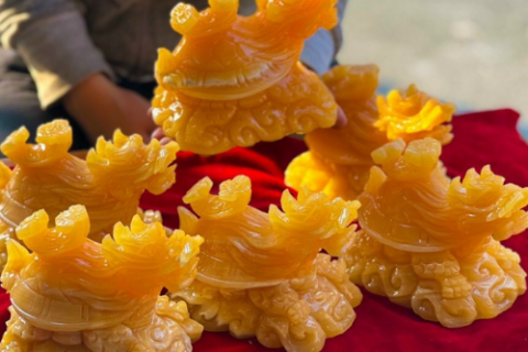 Long Quy Đá Ngọc Hoàng Long Trong Phong Thuỷ