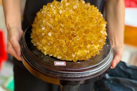 HỐC ĐÁ THẠCH ANH VÀNG - MANG LẠI NHIỀU GIÁ TRỊ TỐT ĐẸP TRONG CUỘC SỐNG