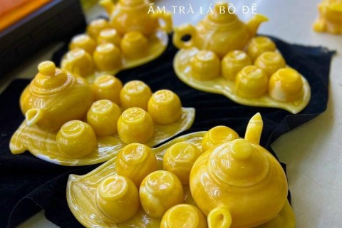 BỘ ẤM TRÀ ĐÁ NGỌC HOÀNG - BIỂU TƯỢNG CỦA SỰ SUM VẦY, HẠNH PHÚC