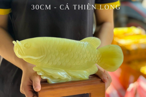 TÌM HIỂU Ý NGHĨA PHONG THUỶ CỦA TƯỢNG CÁ CHÉP ĐÁ PAKISTAN TỰ NHIÊN