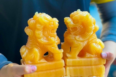 TÌM HIỂU Ý NGHĨA CẶP KỲ LÂN ĐÁ NGỌC HOÀNG LONG TỰ NHIÊN NGUYÊN KHỐI